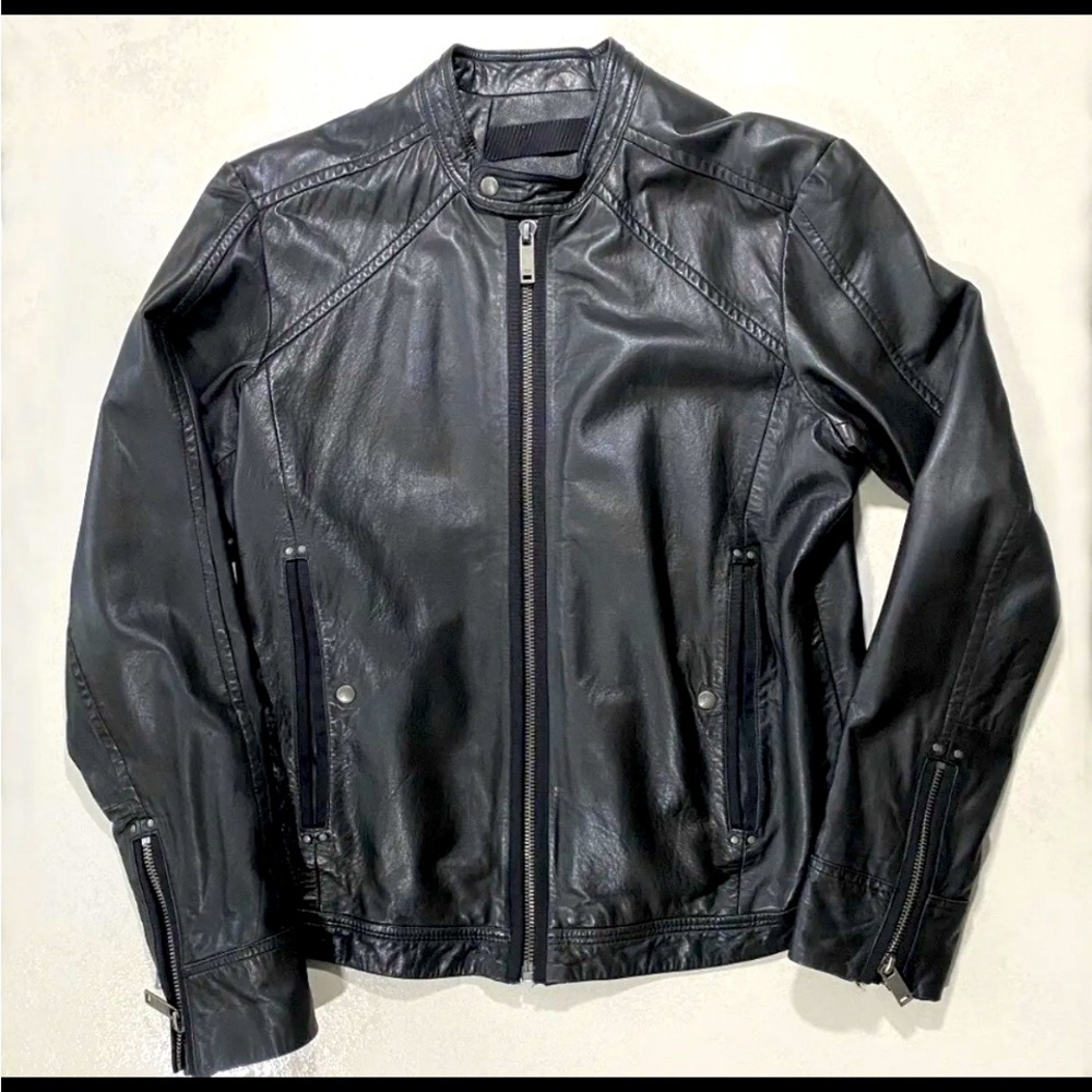 Diesel Leide leather jacket xl